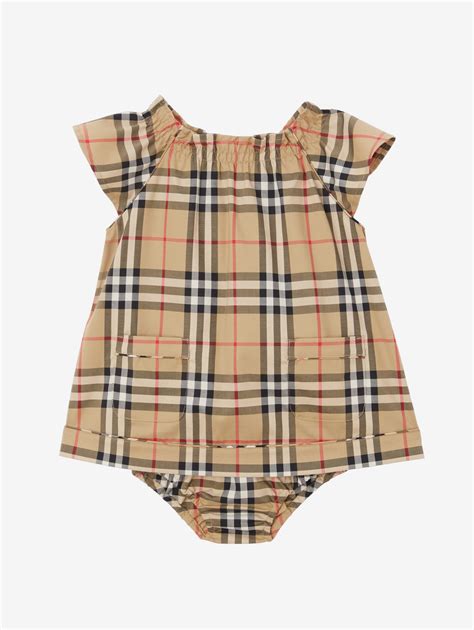 burberry onesie baby|burberry newborn dresses.